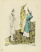 Lyonel Feininger. Figures. 1936