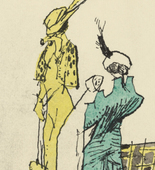 Lyonel Feininger. Figures. 1936