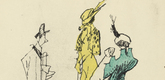 Lyonel Feininger. Figures. 1936