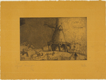 Lyonel Feininger. Old Windmill (Alte Mühle). 1912