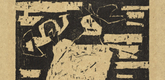 Lyonel Feininger. Trumpeter (with Hat) (Trompeter [mit Hut]). 1918