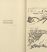 Max Pechstein. Untitled (plate, page facing colophon) from Die Samländische Ode (The Samland Ode). 1918 (executed 1917)