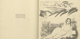Max Pechstein. Untitled (plate, page facing colophon) from Die Samländische Ode (The Samland Ode). 1918 (executed 1917)