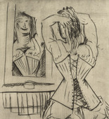 Paul Kleinschmidt. Before the Mirror (Vor dem Spiegel). 1920