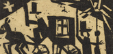 Lyonel Feininger. The Hack (Die Mähre). 1919