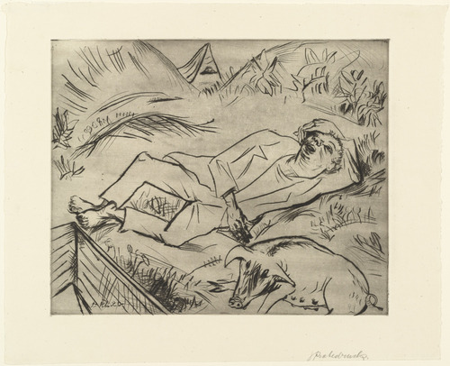 Paul Kleinschmidt. The Prodigal Son (Der verlorene Sohn). 1920