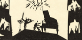 Lyonel Feininger. The Virtuoso (Der Virtuose). (1919, posthumously published 1964)