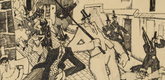Lyonel Feininger. Uprising (Aufruhr). 1909