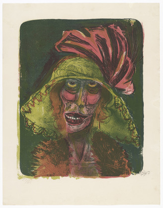 Otto Dix. Leonie. 1923