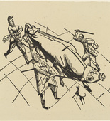 Gerhard Marcks. Ox Drivers (Ochsentreiber). 1921, printed 1922