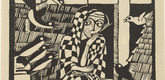 Gerhard Marcks. The Owl (Die Eule) from the portfolio New European Graphics, 1st Portfolio: Masters of the State Bauhaus, Weimar, 1921 (Neue europäische Graphik, 1. Mappe: Meister des Staatlichen Bauhauses in Weimar, 1921). 1921