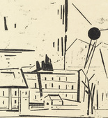 Lyonel Feininger. Suburb, 2 (Vorstadt, 2). 1924