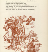 Oskar Kokoschka. Hiob (Job). 1917 (prints executed 1916/17)