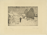 Lyonel Feininger. Winter Night (Winternacht). (1916-1917)
