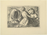 Ernst Barlach. Despair and Hope II (Hoffnung und Verzweiflung II). (c. 1931)