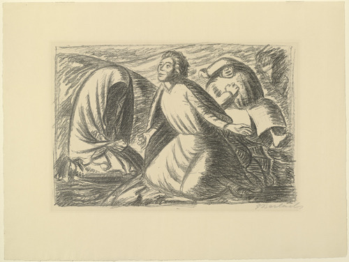 Ernst Barlach. Despair and Hope II (Hoffnung und Verzweiflung II). (c. 1931)