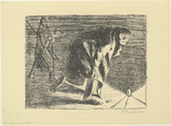 Ernst Barlach. Forlorn Light II (Verlorenes Licht II) from the portfolio The Poor Cousin (Der arme Vetter). (c. 1917, published 1919)