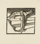 Gerhard Marcks. Little Cats (Die kleinen Katzen). (1922)