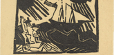 Lyonel Feininger. The Yacht Race (Wettsegeln). 1918