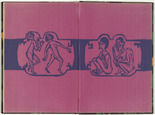 Ernst Ludwig Kirchner. Back endpapers (Vorsatz) from Umbra Vitae (Shadow of Life). 1924
