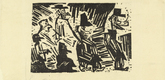 Lyonel Feininger. Old Shellbacks (Alte Seebären). 1919