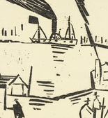 Lyonel Feininger. Estuary (Mündung). 1921