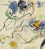 Vasily Kandinsky. Watercolor No. 14 (Aquarell No. 14). (1913)