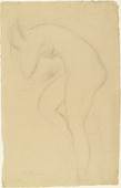 Wilhelm Lehmbruck. Study for Bather. (1913)