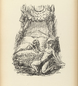 Alfred Kubin. Dirne (Prostitute) from Ein neuer Totentanz (A New Dance of Death). 1947 (reproduced drawing executed 1938)