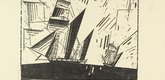 Lyonel Feininger. Topsail Ketches, 1 (Toppsegel-Ketschen, 1). 1931
