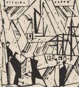 Lyonel Feininger. Marine. 1919