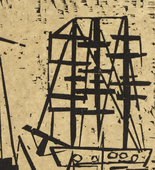 Lyonel Feininger. Anglers (Angler). (1919)