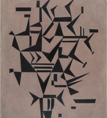 Vasily Kandinsky. Lightly Touching [also known as "Lightly Touched"] (Leicht berührt). 1931