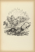 Alfred Kubin. Frozen to Death (Die Erfrorene) from Ein neuer Totentanz (A New Dance of Death). 1947 (reproduced drawing executed 1938)
