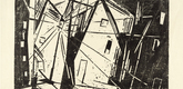Lyonel Feininger. Street Lantern (Die Laterne). (1918)