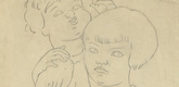 Otto Dix. Child with Doll (Kind mit Puppe). 1928