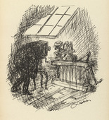 Alfred Kubin. The Photographer (Der Photograph) from Ein neuer Totentanz (A New Dance of Death). 1947 (reproduced drawing executed 1938)