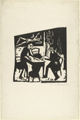 Erich Heckel. Adversaries (Gegner). 1912