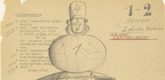 Oskar Schlemmer. Notes and Sketches for the Triadic Ballet (Das triadische Ballett). (c. 1938)