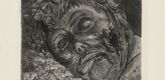Otto Dix. Dead Man (St. Clément) [Toter (St. Clément)] from The War (Der Krieg). (1924)