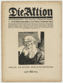 Marcel Slodki. Die Aktion, vol. 5, no. 43/44. October 23, 1915