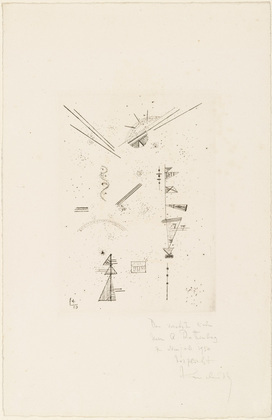 Vasily Kandinsky. Fourth Annual Print for the Kandinsky Society (Vierte Jahresgabe für die Kandinsky-Gesellschaft). 1929