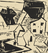 Lyonel Feininger. Village (Dorf). 1920