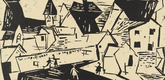 Lyonel Feininger. Village (Dorf). 1920