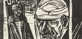 Erich Heckel. Two Wounded Men (Zwei Verwundete). 1915
