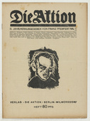 Walter O. Grimm, Julius Kaufmann. Die Aktion, vol. 9, no. 23/24. June 14, 1919