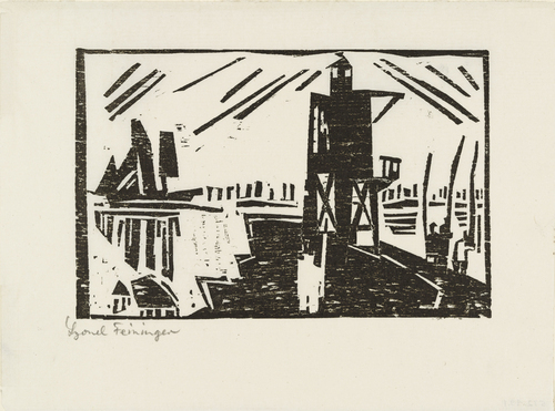 Lyonel Feininger. Ten Woodcuts by Lyonel Feininger. 1941 (prints executed: 1918-1920)