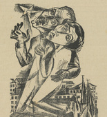 Conrad Felixmüller, A. Krapp. Die Aktion, vol. 9, no. 26/27. July 5, 1919