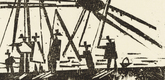 Lyonel Feininger. Anglers (Angler) from Ten Woodcuts by Lyonel Feininger. (1919, published 1941)