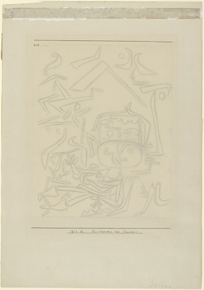 Paul Klee. Physiognomy of a Dream ((Physiognomie eines Traumes)). 1924